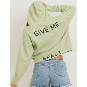 NWT - 'Give Me Space' Social Distance Hoodie